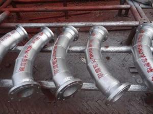 龜甲網(wǎng)耐磨管道