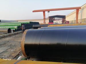 刷黑環(huán)氧煤瀝青防腐焊接