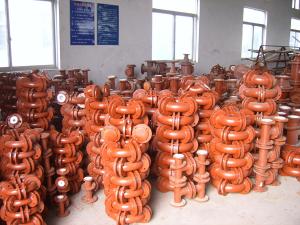 鋼襯四氟管道大小頭