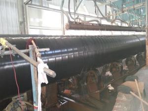 3pe防腐螺旋鋼管冷卻