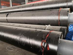 外刷油纏布鋼套鋼保溫鋼