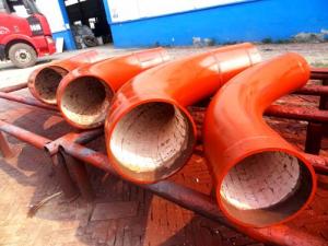 增韌高鋁陶瓷貼片耐磨管