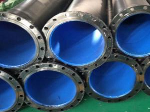 法蘭連接涂塑鋼管